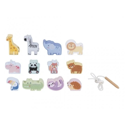 Joc cu margele - Animale de la ZOO